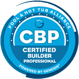 Pool and Hot Tub Alliance Certified Builder Professional badge