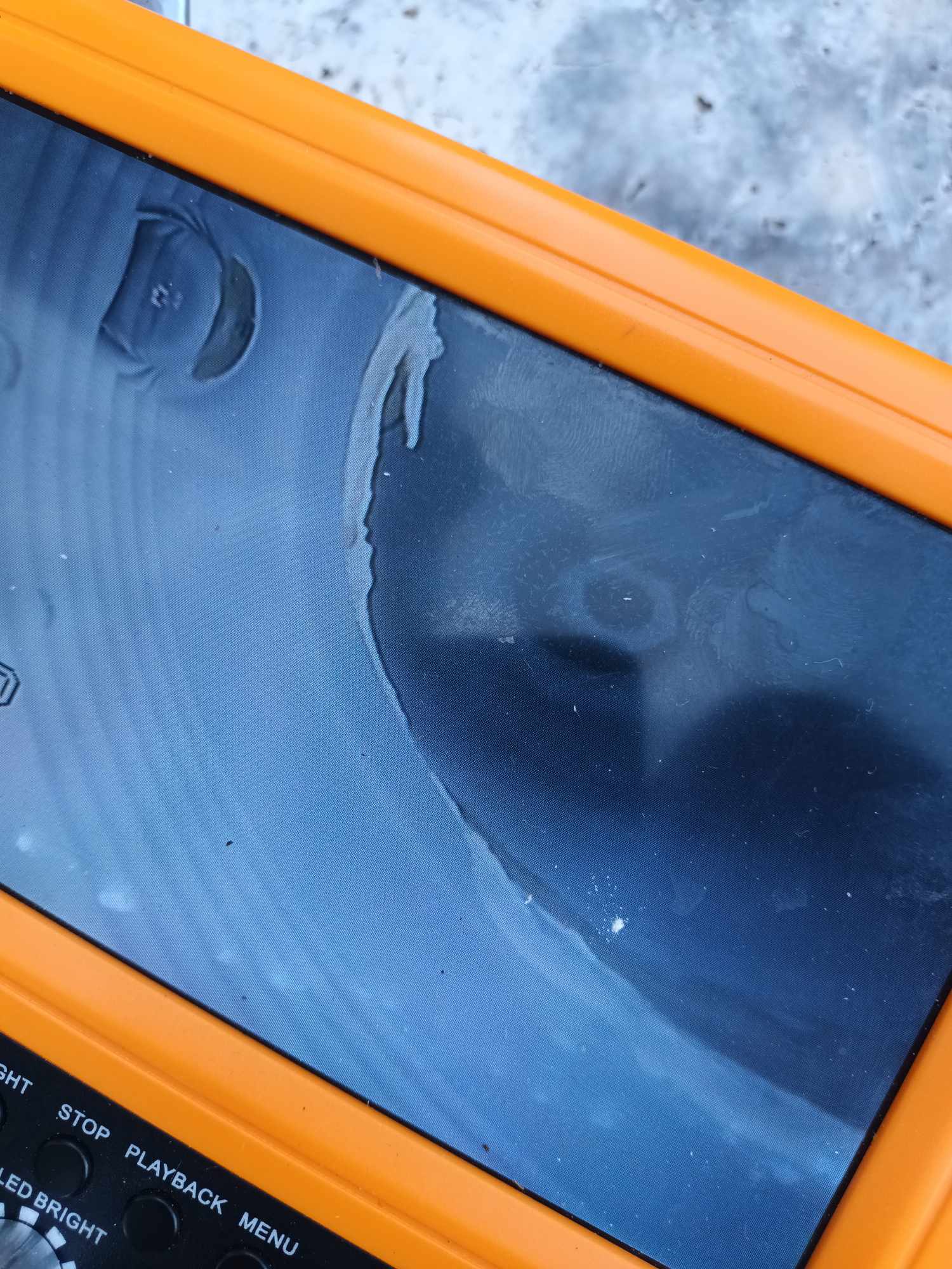 Endoscopic inspection of pool plumbing line